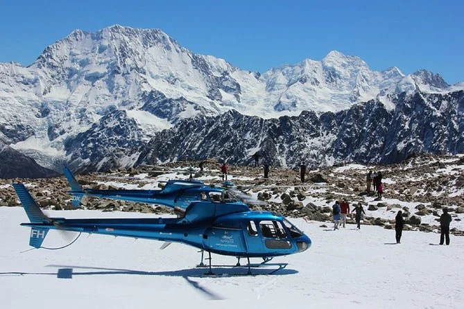 3 Gletscher & Aoraki-Flug mit Schneelandung